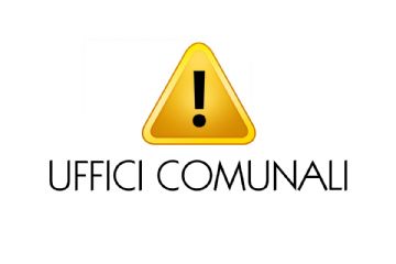 Nuovo orario di apertura al pubblico degli uffici comunali in vigore dal 01/01/2025